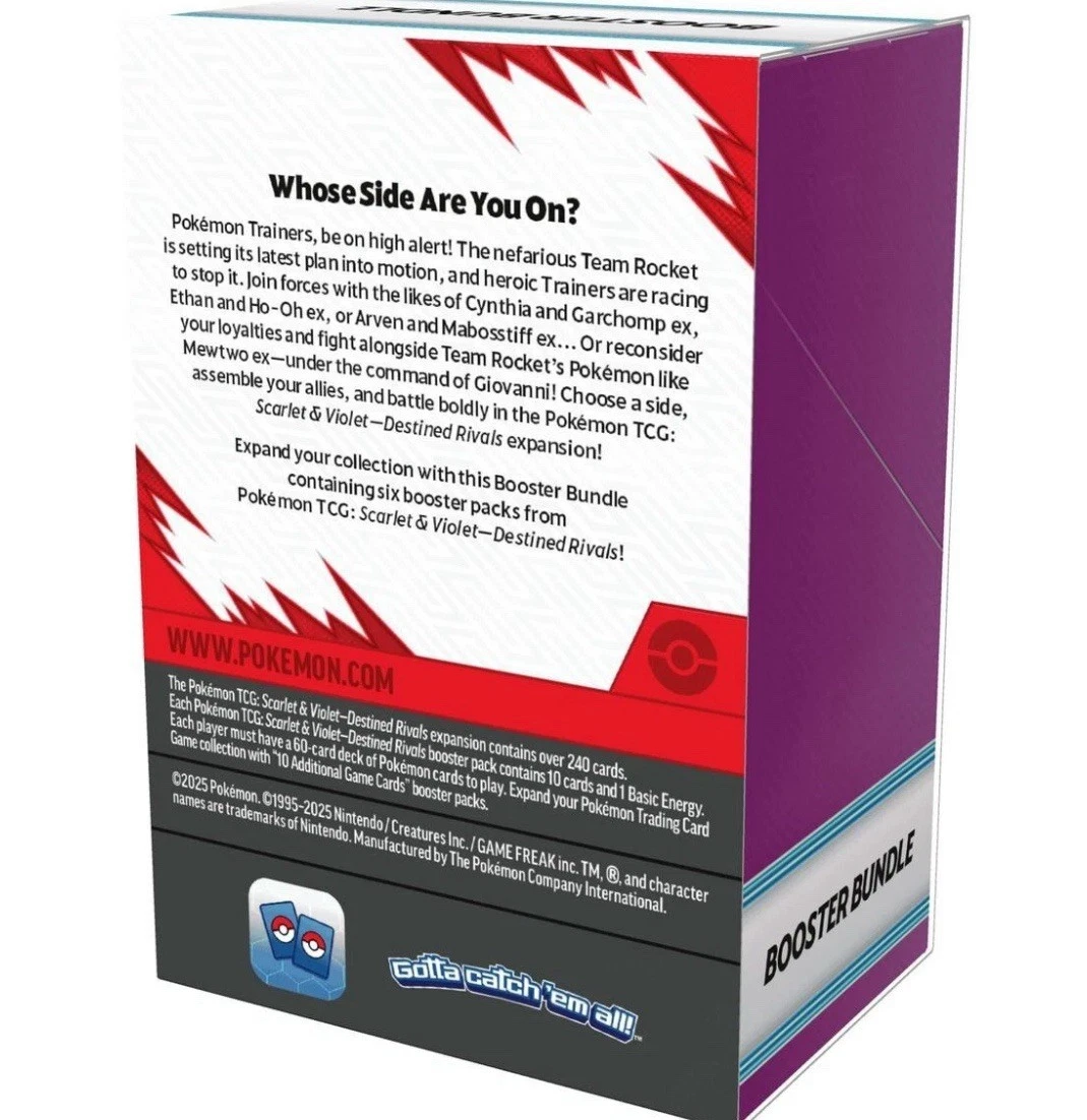 Pokémon: Destined Rivals Booster Bundle  2