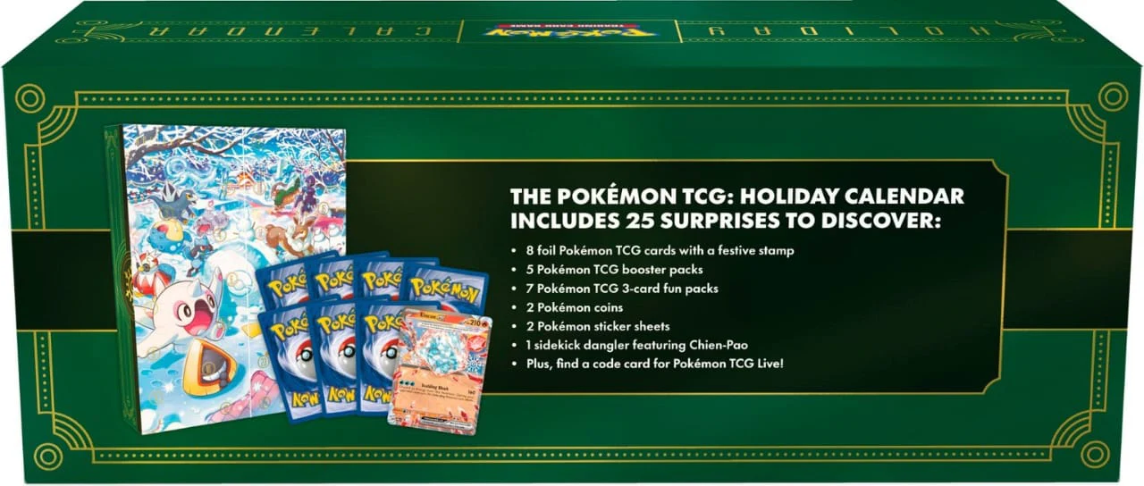 Pokemon: Holiday Calendar 2024 3