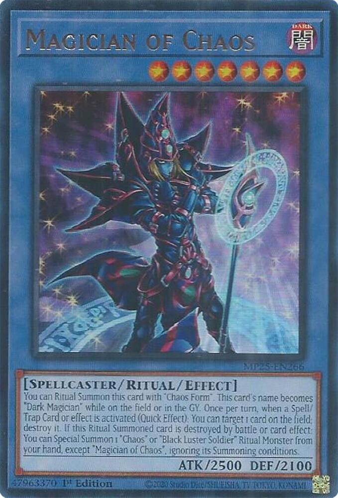 Magician of Chaos - MP25-EN266 - Ultra Rare 1
