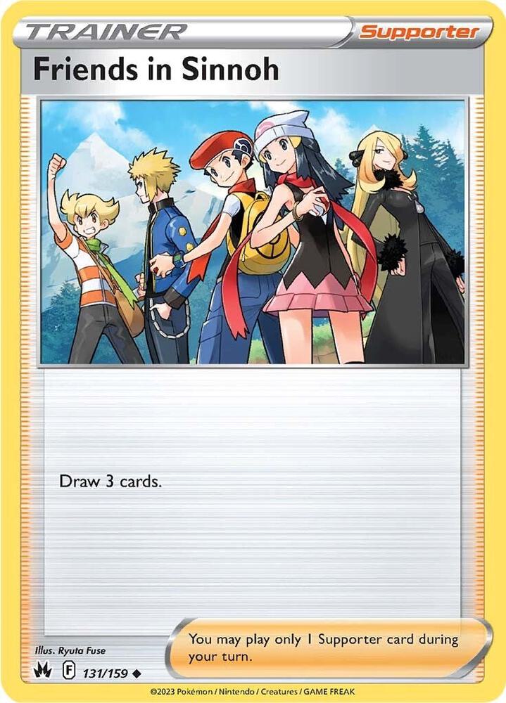 Friends in Sinnoh - 131/159 - Uncommon - CRZ 1