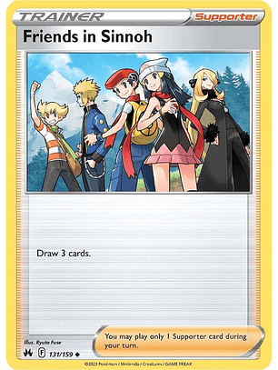 Friends in Sinnoh - 131/159 - Uncommon - CRZ