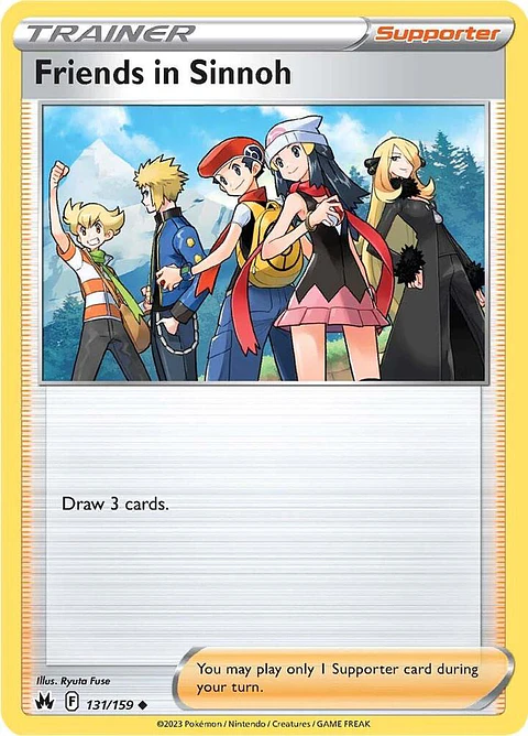 Friends in Sinnoh - 131/159 - Uncommon - CRZ