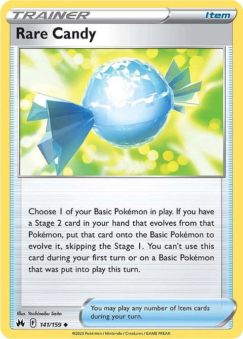Rare Candy - 141/159 - Uncommon - CRZ