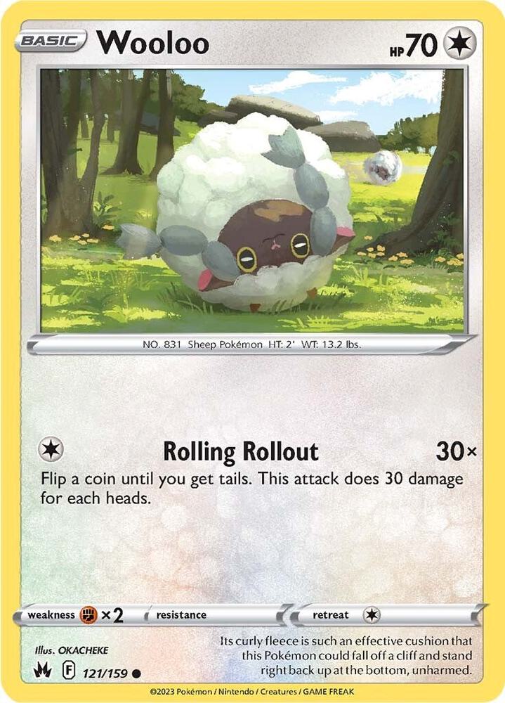 Wooloo - 121/159 - Common - CRZ 1