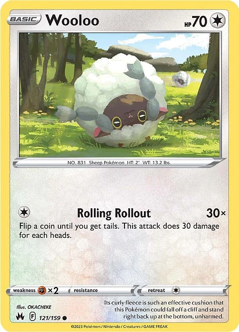 Wooloo - 121/159 - Common - CRZ
