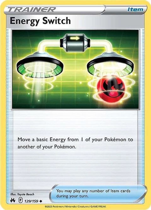 Energy Switch - 129/159 - Uncommon - CRZ