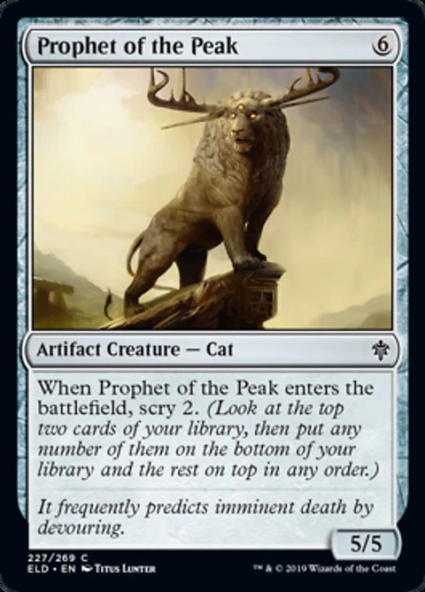 Prophet of the Peak - ELD - C 