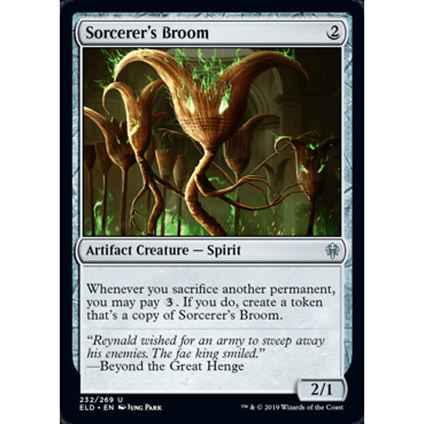  Sorcerer's Broom - ELD - U 