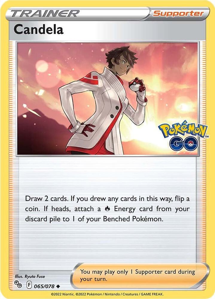 Candela - 065/078 - Pokémon GO - Uncommon  1