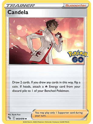 Candela - 065/078 - Pokémon GO - Uncommon 