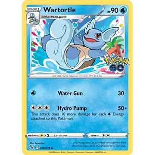 Wartortle - 016/078 - Pokemon GO - Uncommon 