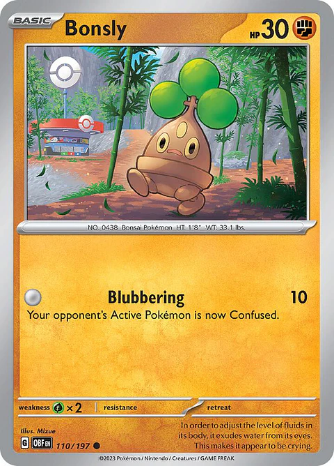 Bonsly - 110/197 - OBF - comunes 