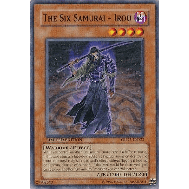 The Six Samurai - Irou - GLD2-EN022 - Common