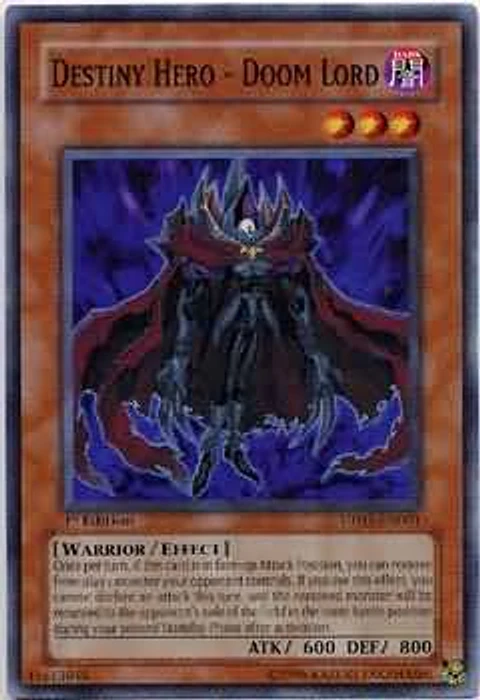 Destiny Hero - Doom Lord - DP05-EN001 - Common (jugada)