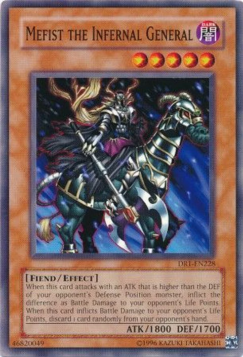 Mefist the Infernal General - DR1-EN228 - Common