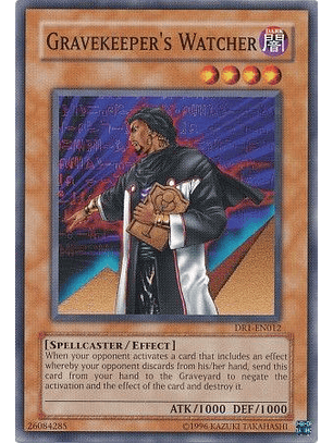 Gravekeeper's Watcher - DR1-EN012 - Common