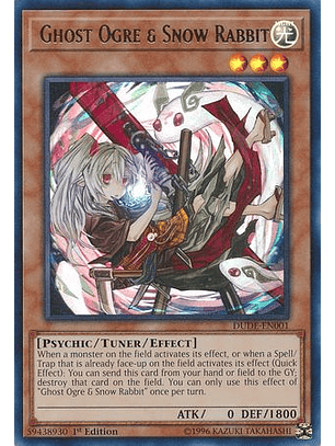 Ghost Ogre & Snow Rabbit - DUDE-EN001 - Ultra Rare