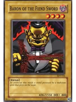 Baron of the Fiend Sword - SDY-036 - Common