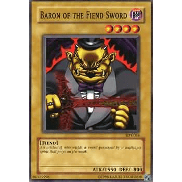Baron of the Fiend Sword - SDY-036 - Common