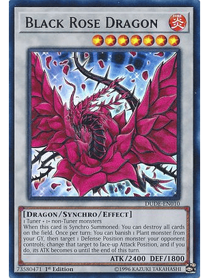 Black Rose Dragon - DUDE-EN010 - Ultra Rare