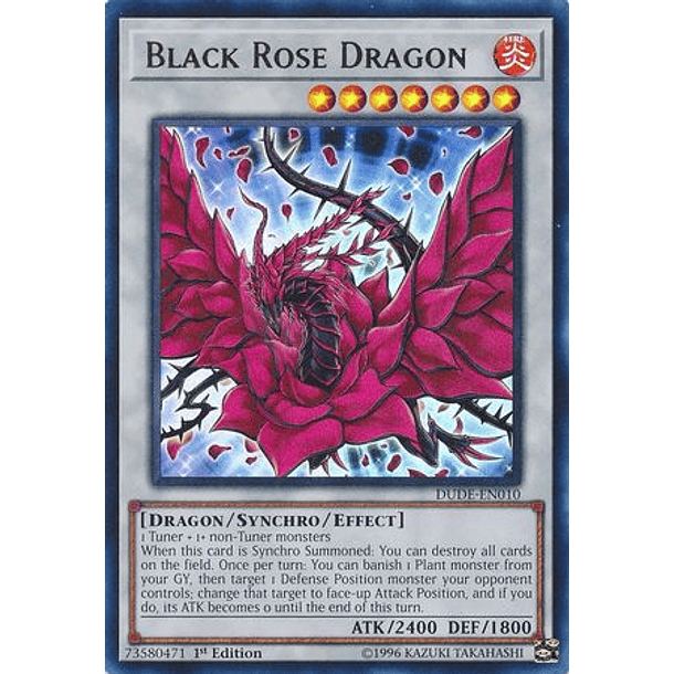 Black Rose Dragon - DUDE-EN010 - Ultra Rare