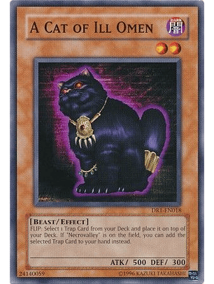 A Cat of Ill Omen - DR1-EN018 - Common