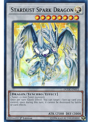 Stardust Spark Dragon - DUDE-EN012 - Ultra Rare