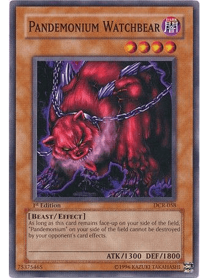 Pandemonium Watchbear - DCR-058 - Common