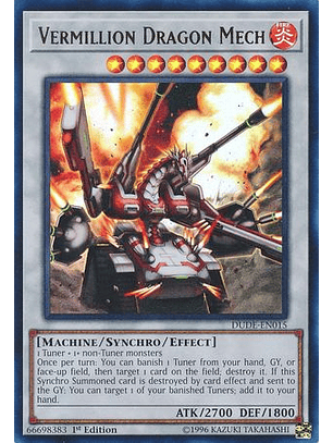 Vermillion Dragon Mech - DUDE-EN015 - Ultra Rare