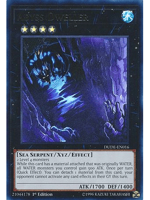 Abyss Dweller - DUDE-EN016 - Ultra Rare 