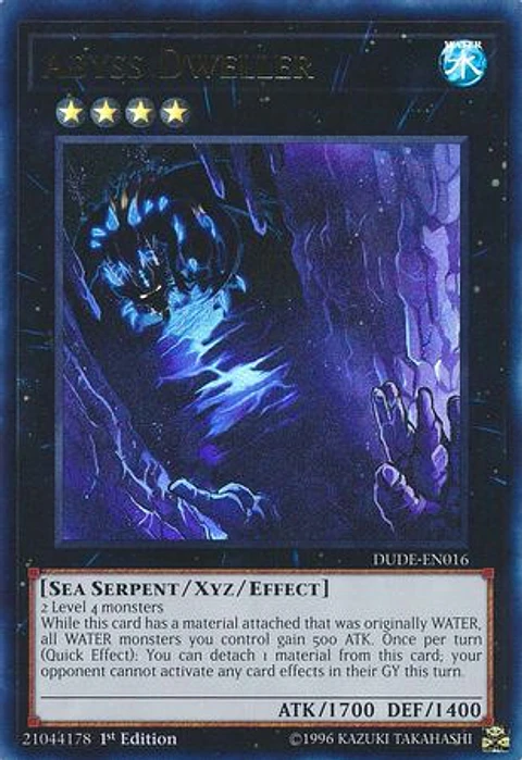 Abyss Dweller - DUDE-EN016 - Ultra Rare 