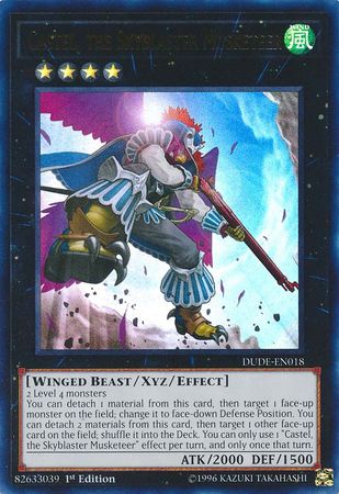 Castel, the Skyblaster Musketeer - DUDE-EN018 - Ultra Rare 1