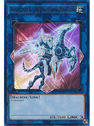 Gaia Saber, the Lightning Shadow - DUDE-EN022 - Ultra Rare