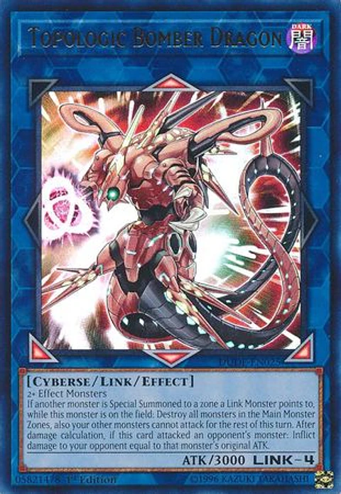Topologic Bomber Dragon - DUDE-EN025 - Ultra Rare 