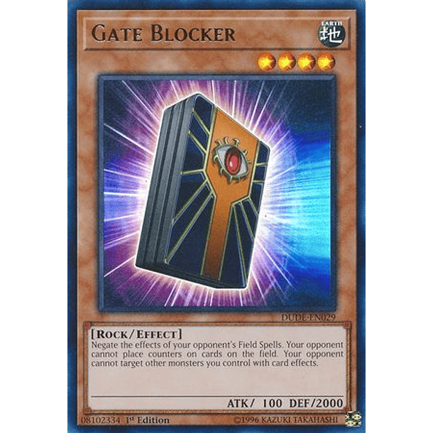 Gate Blocker - DUDE-EN029 - Ultra Rare 