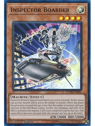 Inspector Boarder - DUDE-EN031 - Ultra Rare