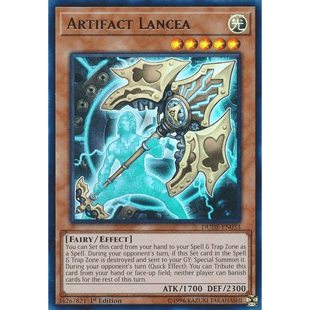 Artifact Lancea - DUDE-EN033 - Ultra Rare