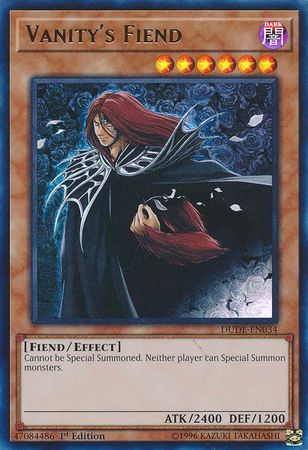 Vanity's Fiend - DUDE-EN034 - Ultra Rare  1
