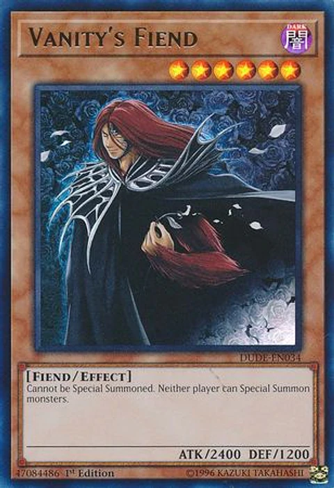 Vanity's Fiend - DUDE-EN034 - Ultra Rare 