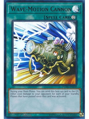 Wave-Motion Cannon - DUDE-EN039 - Ultra Rare