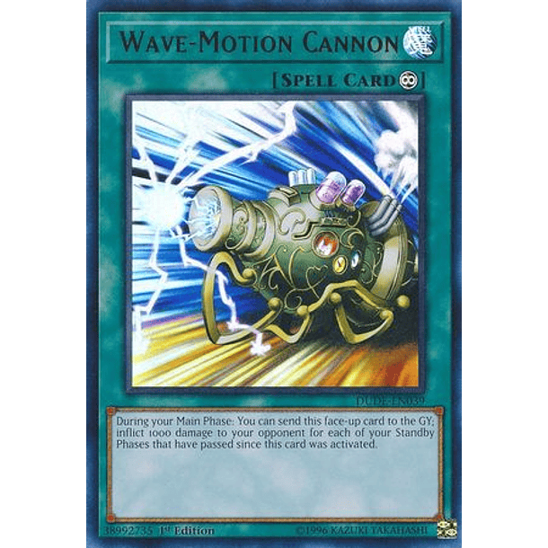 Wave-Motion Cannon - DUDE-EN039 - Ultra Rare