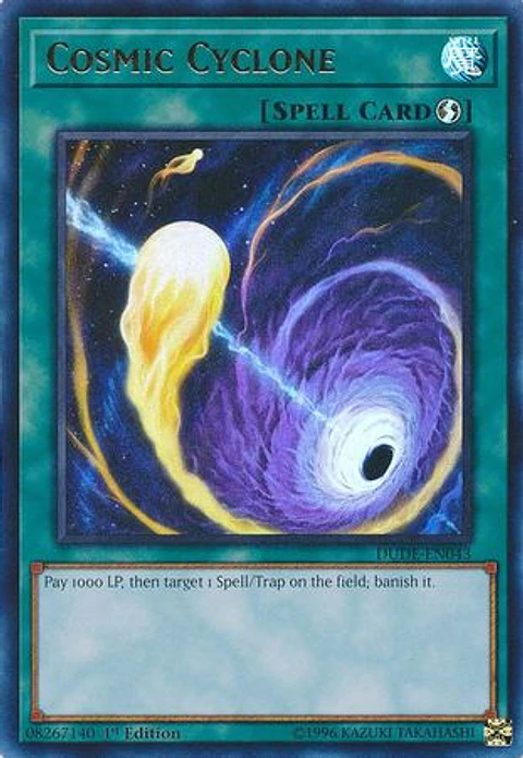 Cosmic Cyclone - DUDE-EN043 - Ultra Rare  