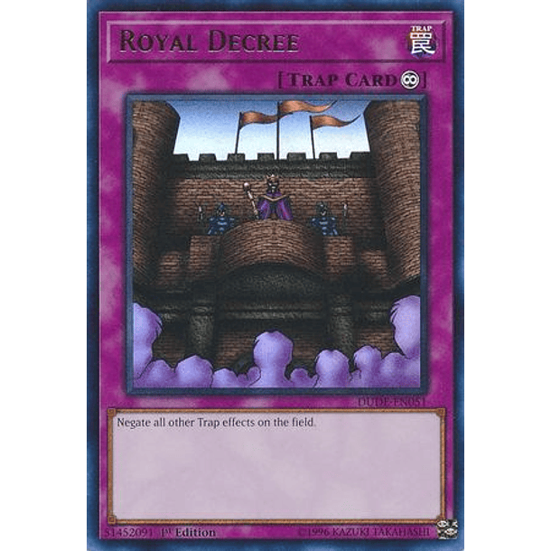 Royal Decree - DUDE-EN051 - Ultra Rare