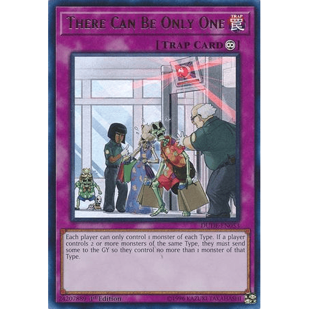 There Can Be Only One - DUDE-EN053 - Ultra Rare