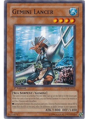Gemini Lancer - PTDN-EN025 - Common
