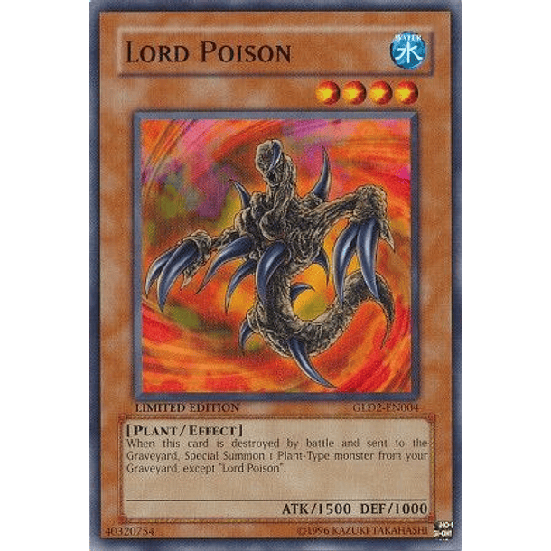 Lord Poison - GLD2-EN004 - Common