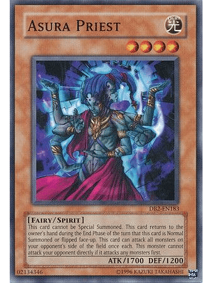 Asura Priest - DB2-EN183 - Common