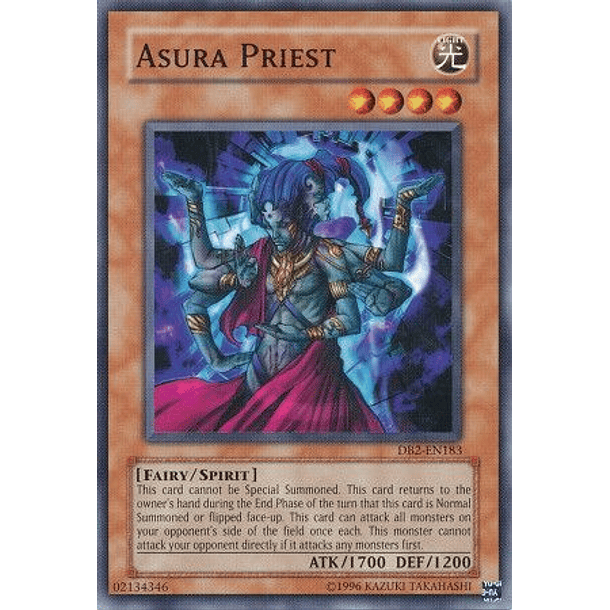Asura Priest - DB2-EN183 - Common
