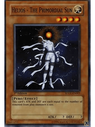 Helios - The Primordial Sun - SDDE-EN005 - Common 