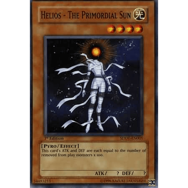 Helios - The Primordial Sun - SDDE-EN005 - Common 